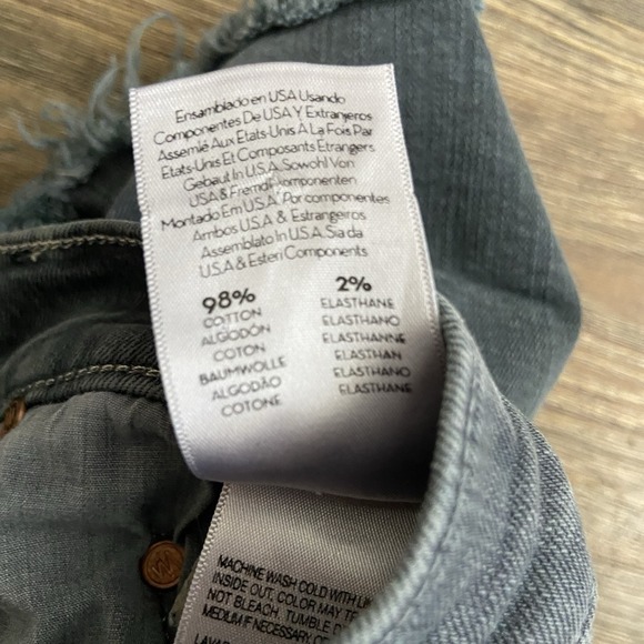 Mother Superior The Tripper Cutoff Fray Short In The Devil May Care Size 27 - Picture 7 of 8